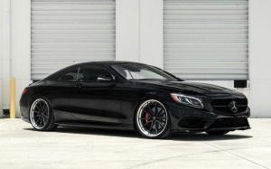 Mercedes-Benz S560 Coupe by MC Customs on Vossen Wheels
